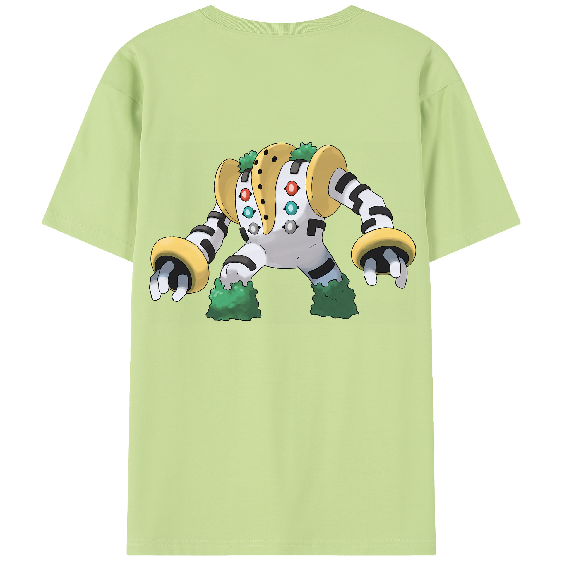 （画像用） ポケットモンスター Pokémon 綿100％半袖Tシャツ（背面プリント）